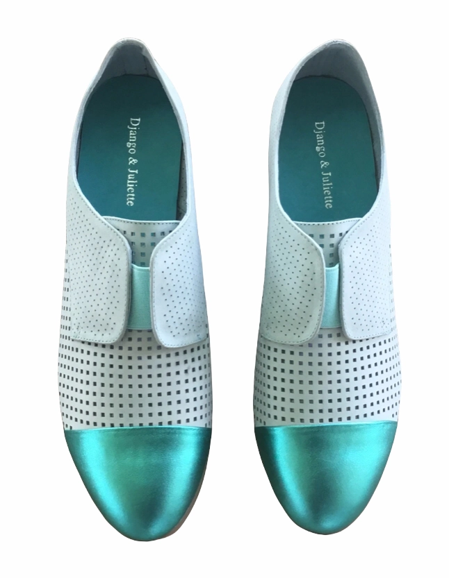 Django & Juliette Jacca ~ Jade ~ White ~ Leather SOLD OUT Indoor Comfort