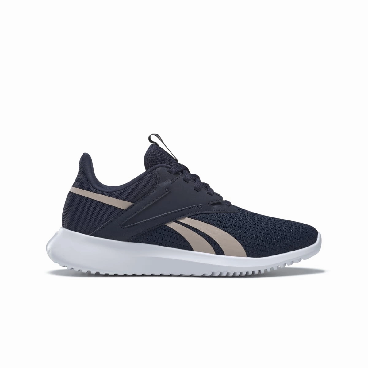 REEBOK GY4053 FLUXLITE WMN'S (Medium) Navy/Rose Gold/Navy Mesh Running Shoes Planet Run