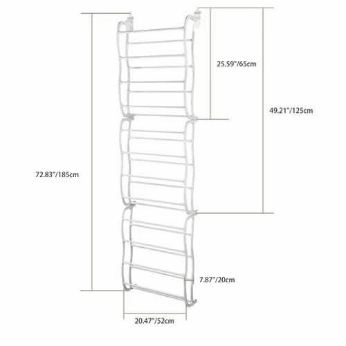 12 Layers Wall Hanging Closet Asics Shoes Sports