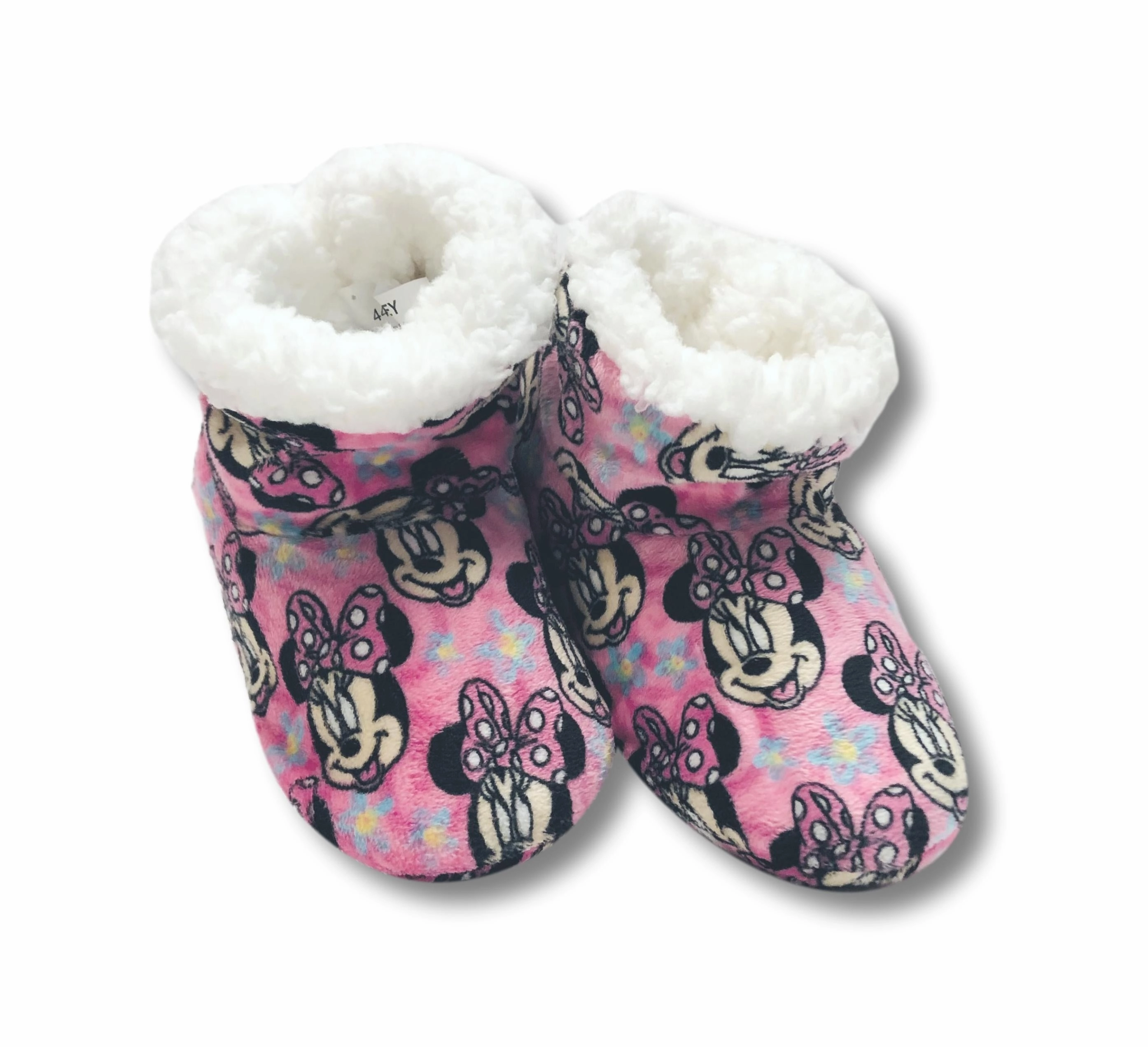 Minnie Mouse Toddler Slippers Fuzzy Slipper Booties for Girls Dog House Slippers