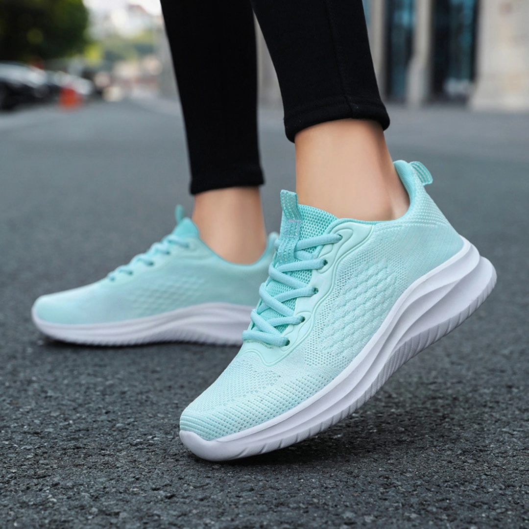 Flat Bottom Shoes OCW Orthopedic Women Shoes Breathable Comfort Walking Sport Shoes