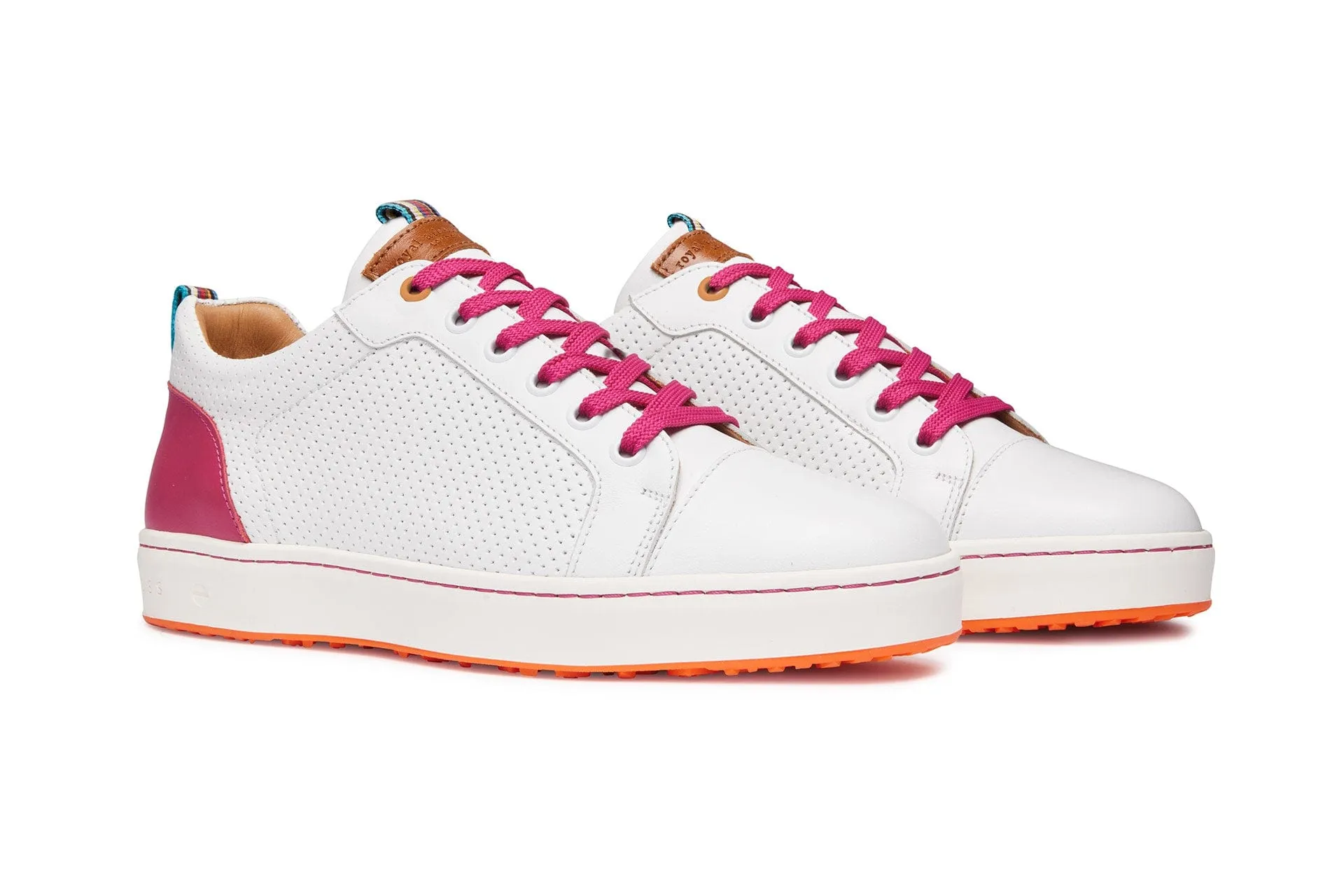 Amalfi | White/Pink slip - free shoes for ice rinks Comfortable Shoes