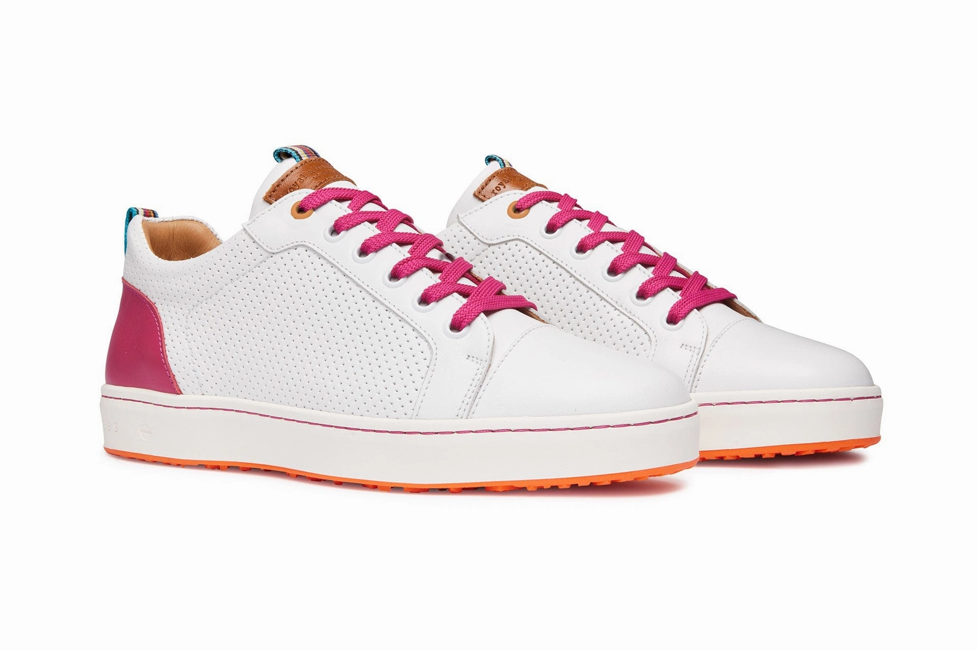 Amalfi | White/Pink slip - free shoes for ice rinks Comfortable Shoes