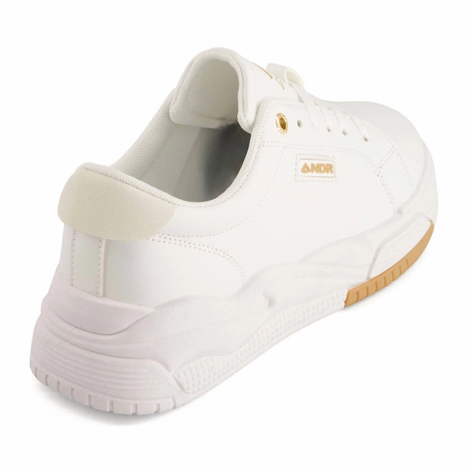 Harrier Sneakers Andrea - Women's Casual Sneakers With Golden Accent