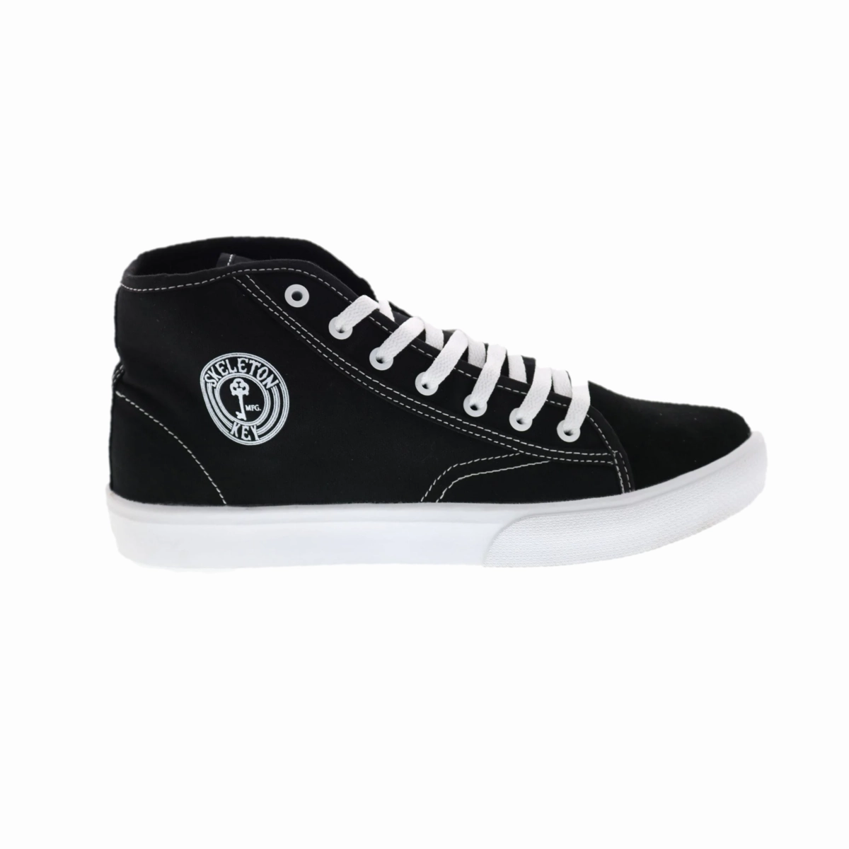 Day Comfort CIRCA 8110-2764 GRAVEL X SKELETON KEY MN'S (Medium) Black Suede Skate Shoes