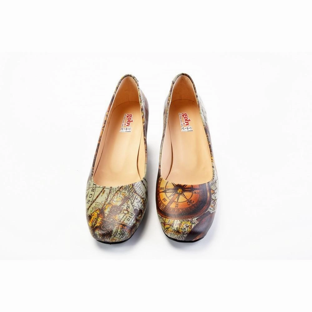 Career Heel Shoes DB203 Classic Chic Hot Mood