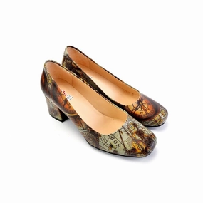 Running Queen Touch Career Heel Shoes DB203