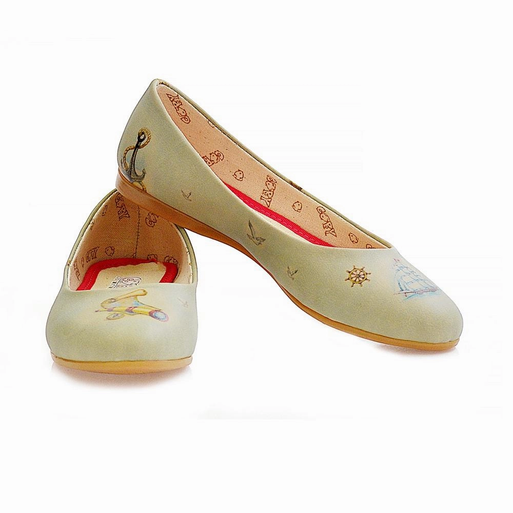 Magic Mood night walk Ship and Travel Ballerinas Shoes 1082
