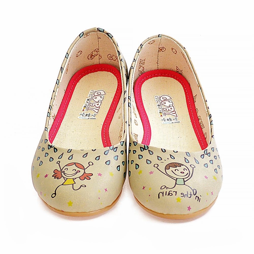 New York Lace Tie Run in the Rain Ballerinas Shoes 1096