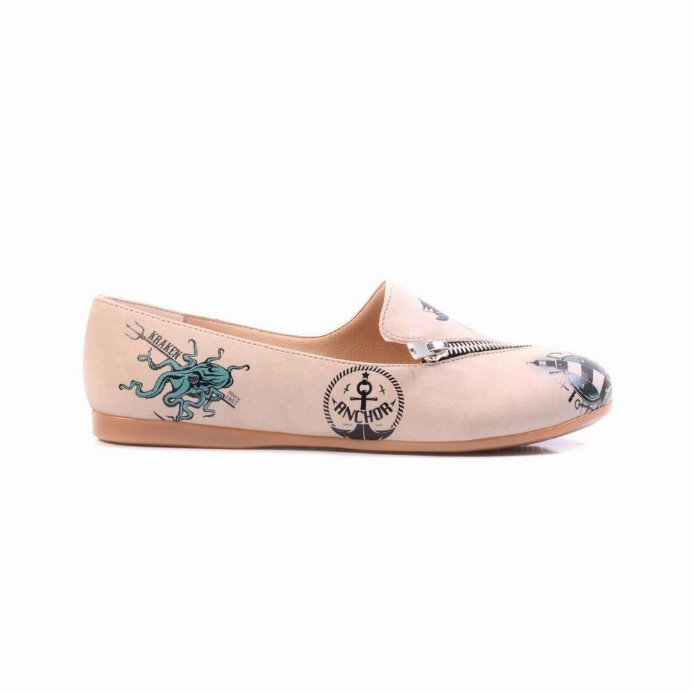 Chic Cool Power Base Pirates Ballerinas Shoes YAB303