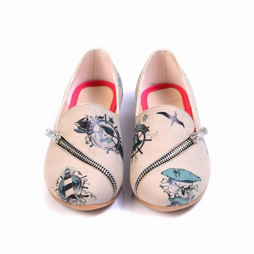 Step Light Happy Move Pirates Ballerinas Shoes YAB303