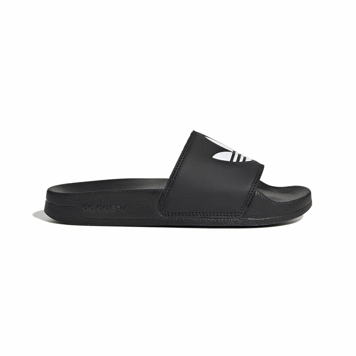 Slim Form Zip Up ADIDAS EG8271 ADILETTE LITE JR'S (M) Black/White/Black Synthetic Slide Sandals