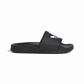 Slim Form Zip Up ADIDAS EG8271 ADILETTE LITE JR'S (M) Black/White/Black Synthetic Slide Sandals