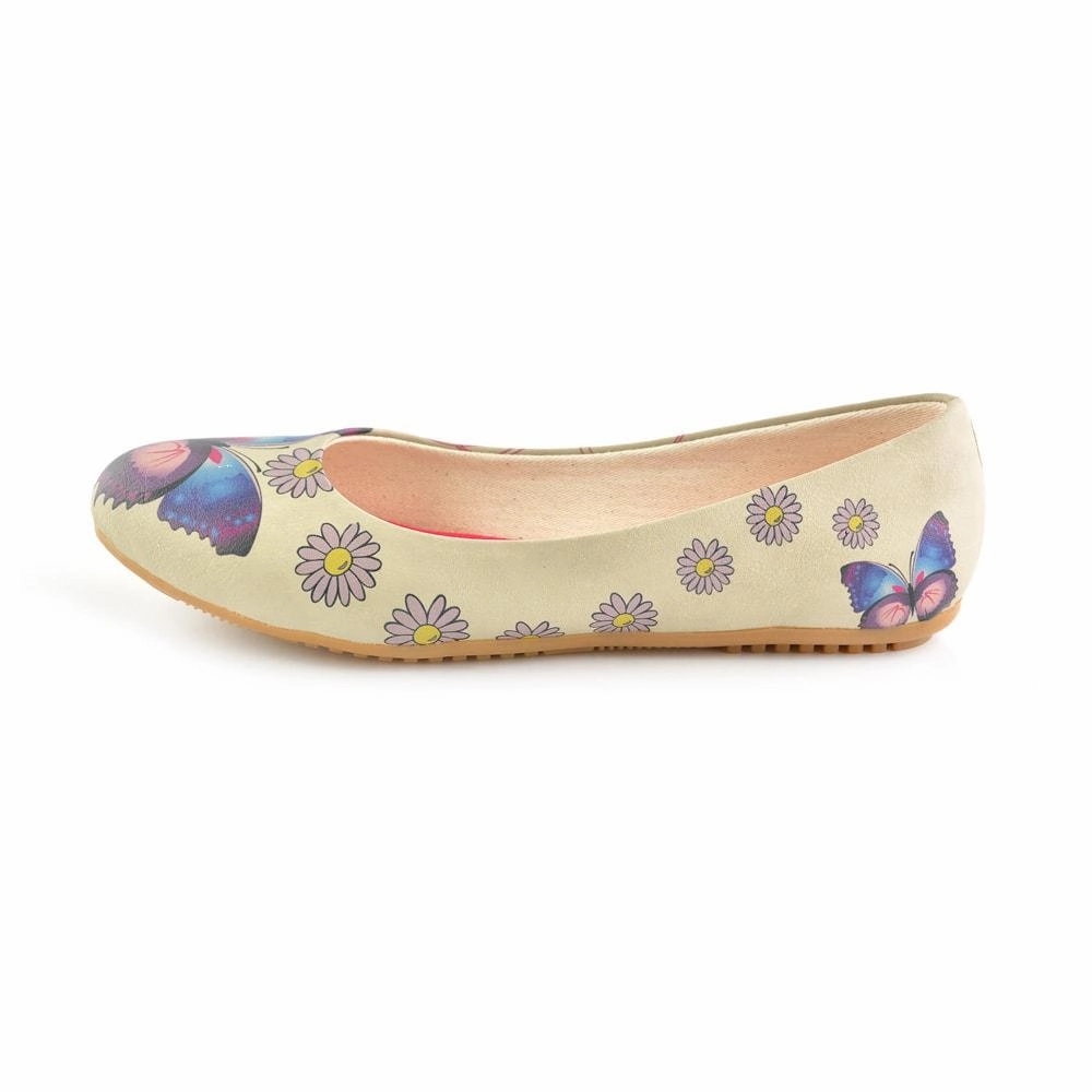 Daisy and Butterfly Ballerinas Shoes 1028 Concert Mood