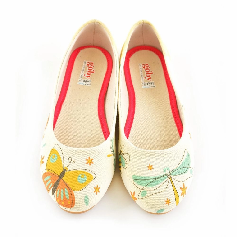 Wings Ballerinas Shoes 1140 Foot Support High Arch