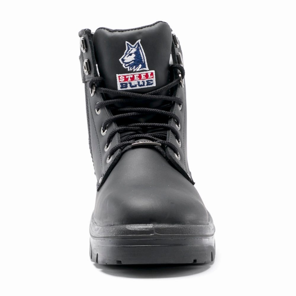 Argyle 6 Inch Zippered Slip Resistant Wide Steel Toe Work Boots Dress Work Boots