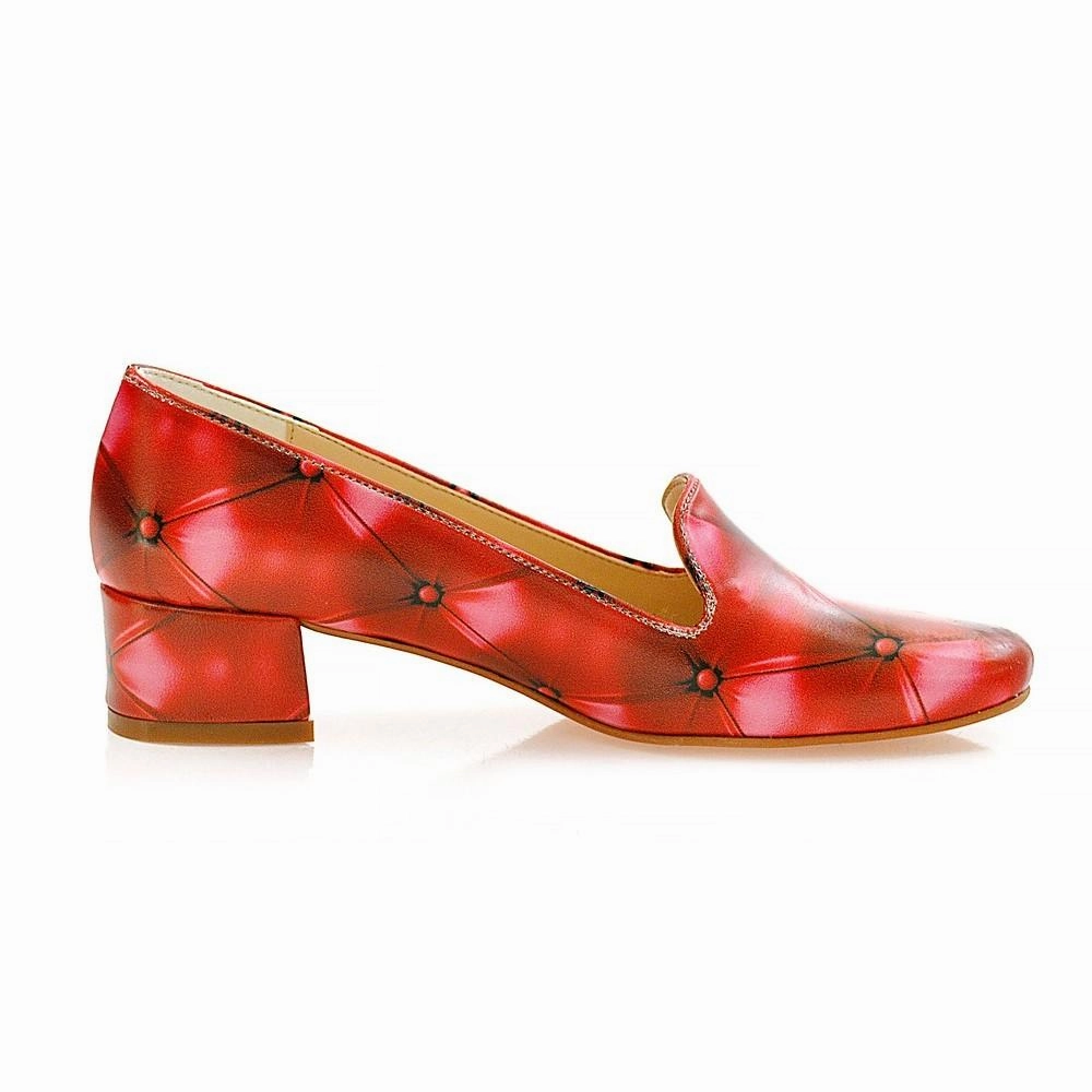 Armchair Career Heel Shoes WDB104 Quick Motion