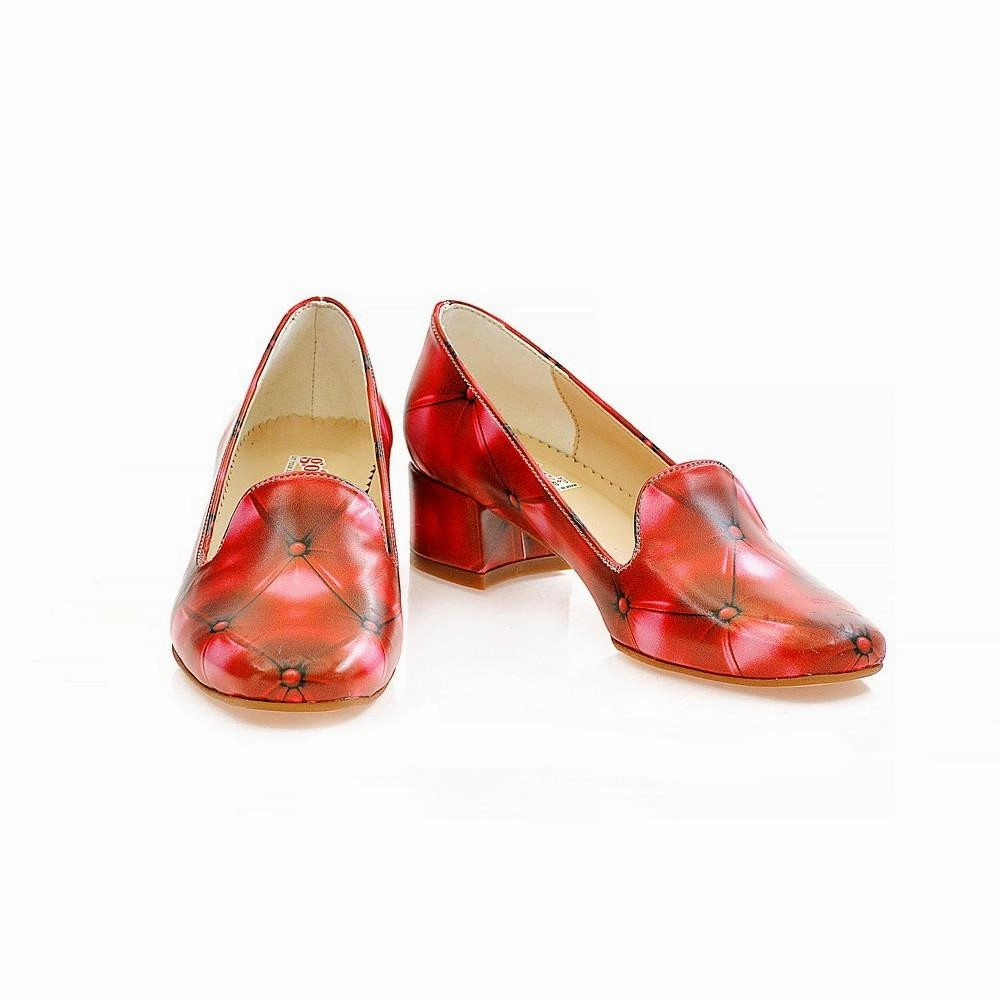 Armchair Career Heel Shoes WDB104 Media Pop