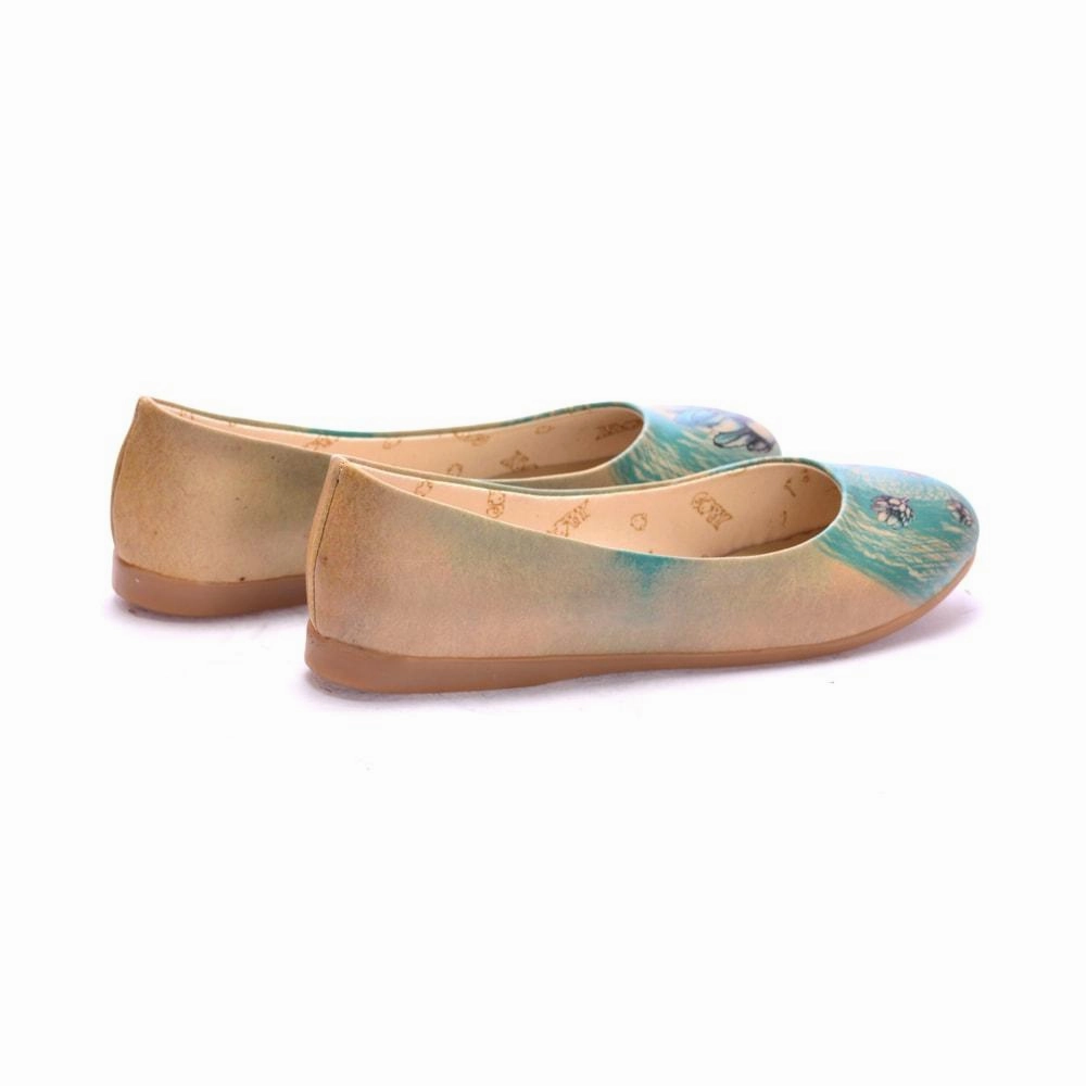 Artichoke Flower Ballerinas Shoes 1092 Supportive structure Fight Mode
