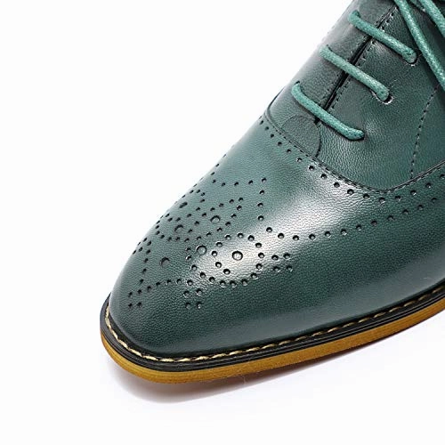 Onitsuka Tiger Shoes Asics MIKCON Women's Leather Lace up Oxfords Wingtip Brogue Flats Saddle Shoes for Girls