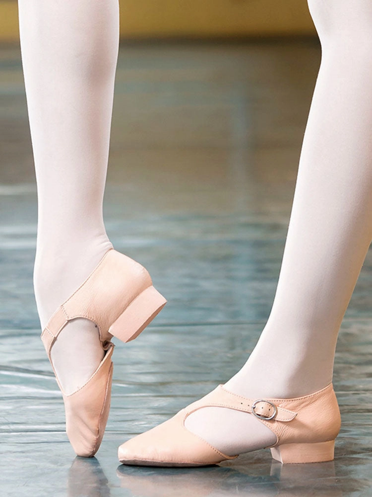 Asics Volleyball Shoes Hk Soft Sole Leather Jazz Shoes Low Heel Shape Shoes