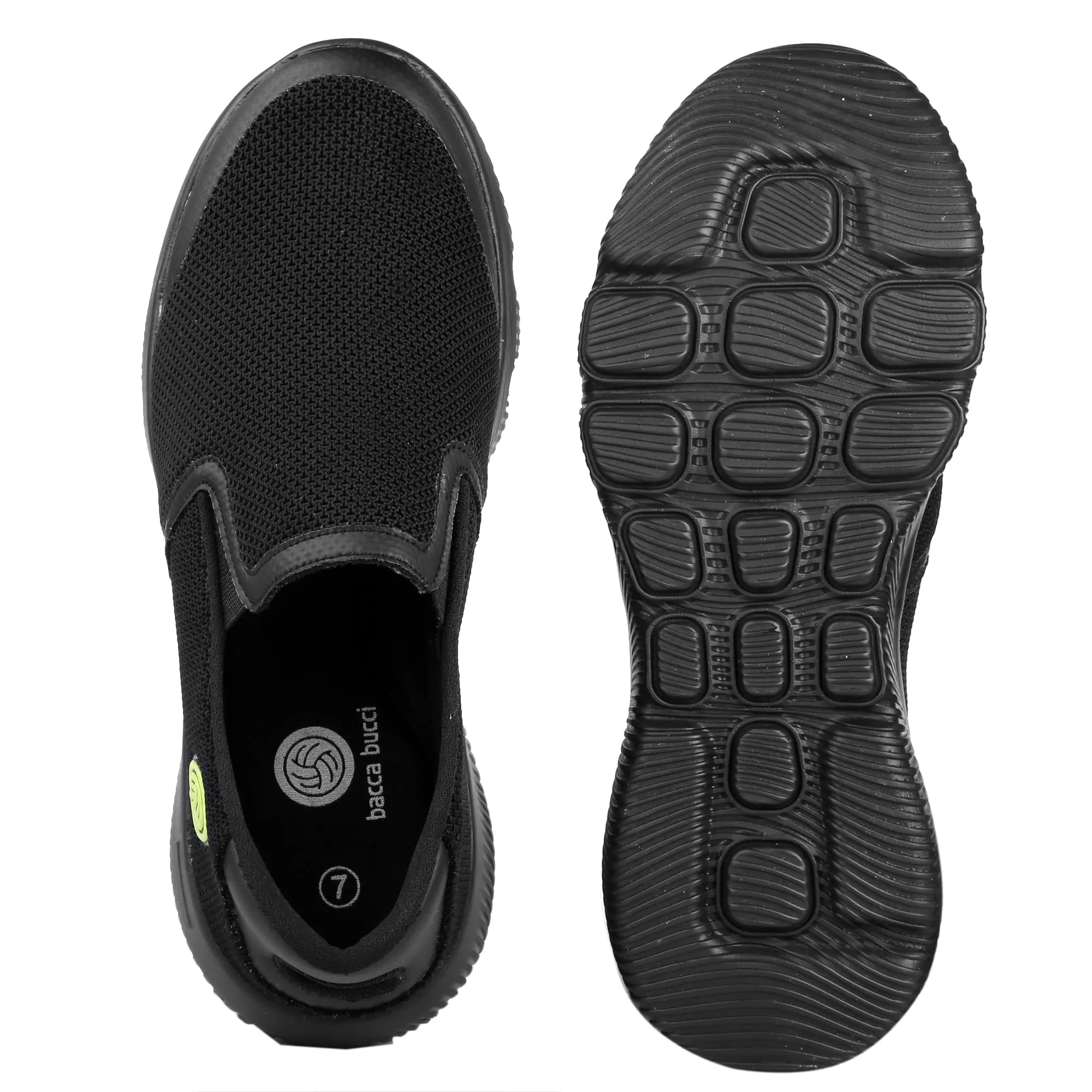 Bacca Bucci Duro Mens Loafers Black