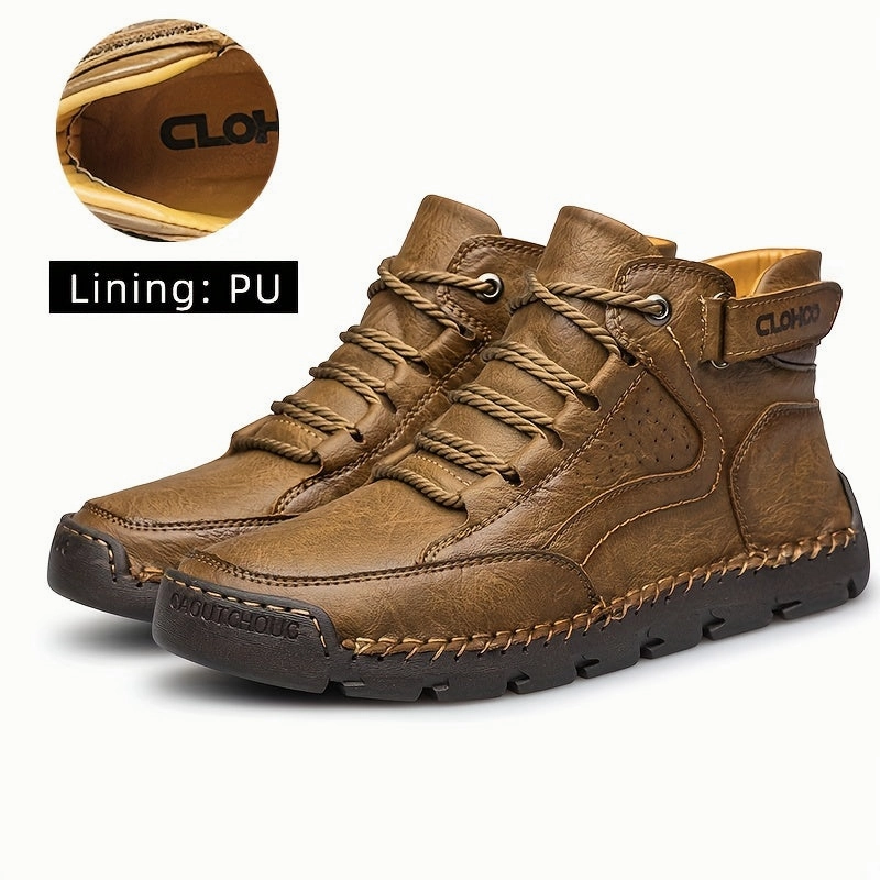 Best Work Boots For Ironworkers BACKWOODS | Men's High-Top Comfortable Ankle Boots