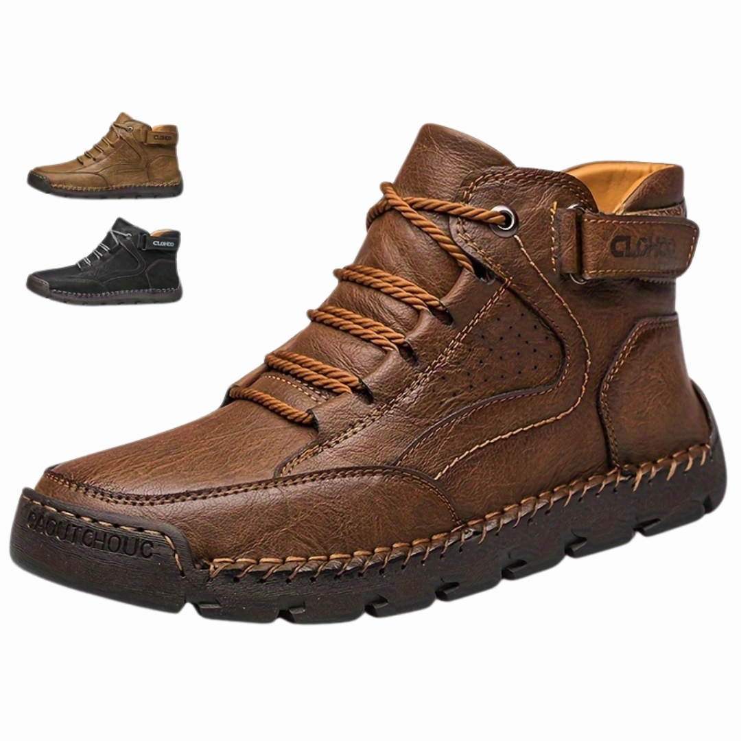 BACKWOODS | Men's High-Top Comfortable Ankle Boots Best Work Boots For Standing On Concrete All Day