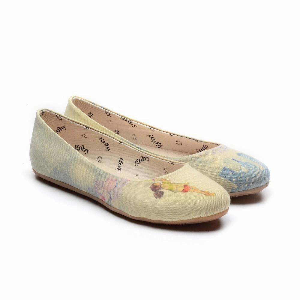 Ballerinas Shoes 1143 Strong Stitching Adjustable Fit