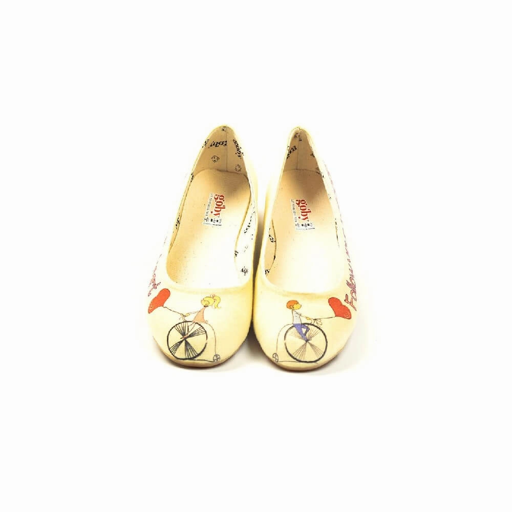 Ballerinas Shoes 1151 Shiny Tone