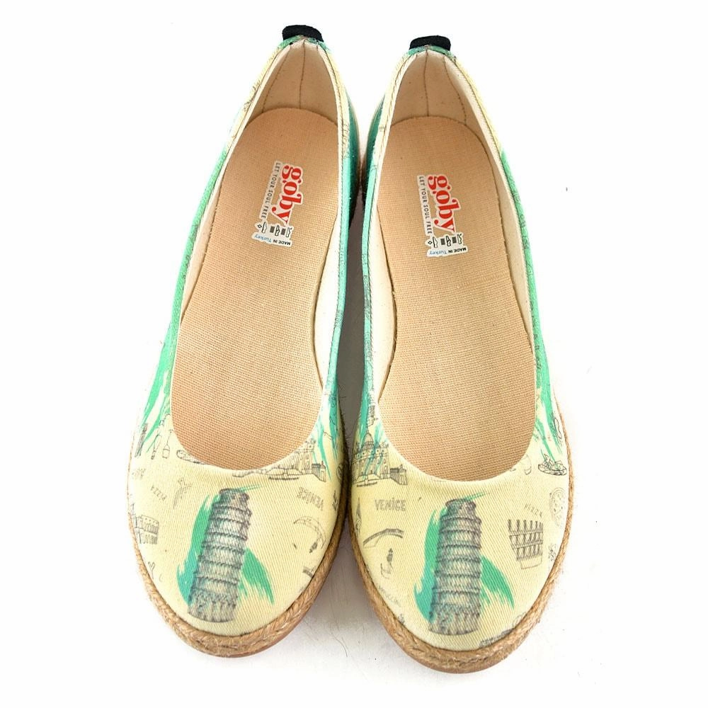 Ballerinas Shoes FBR1228 Abrasion resistant Lace Up