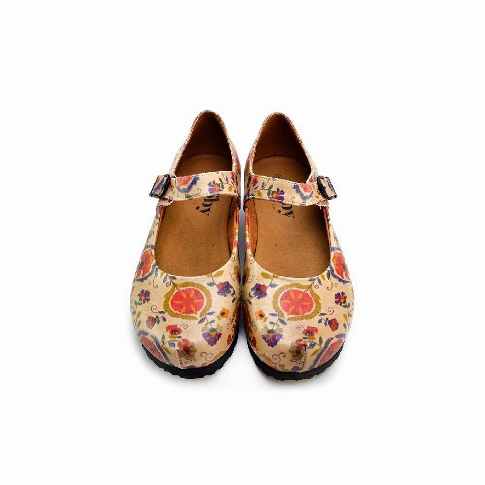 Wide Base Ballerinas Shoes GBL208