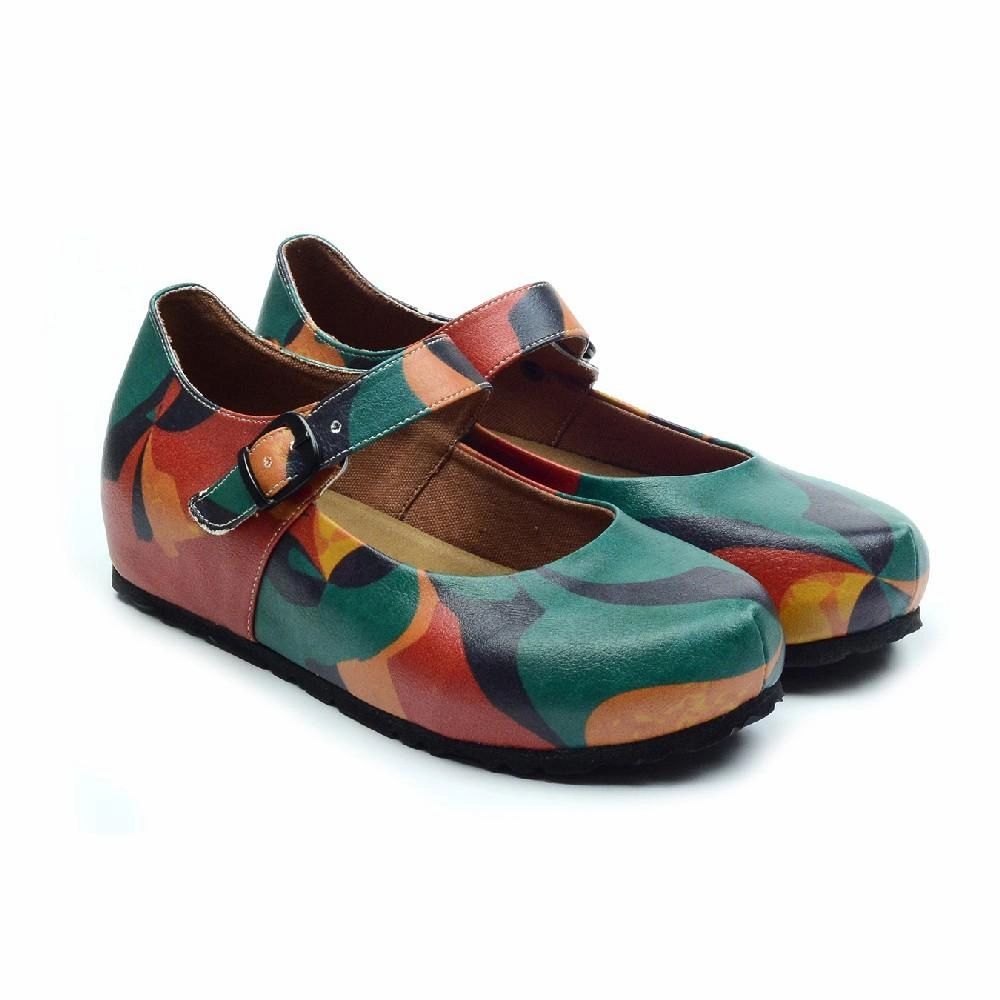 Comfort Strap Muscle Aid Ballerinas Shoes GBL217