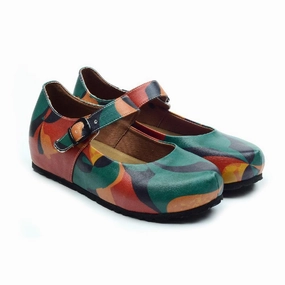 Comfort Strap Muscle Aid Ballerinas Shoes GBL217