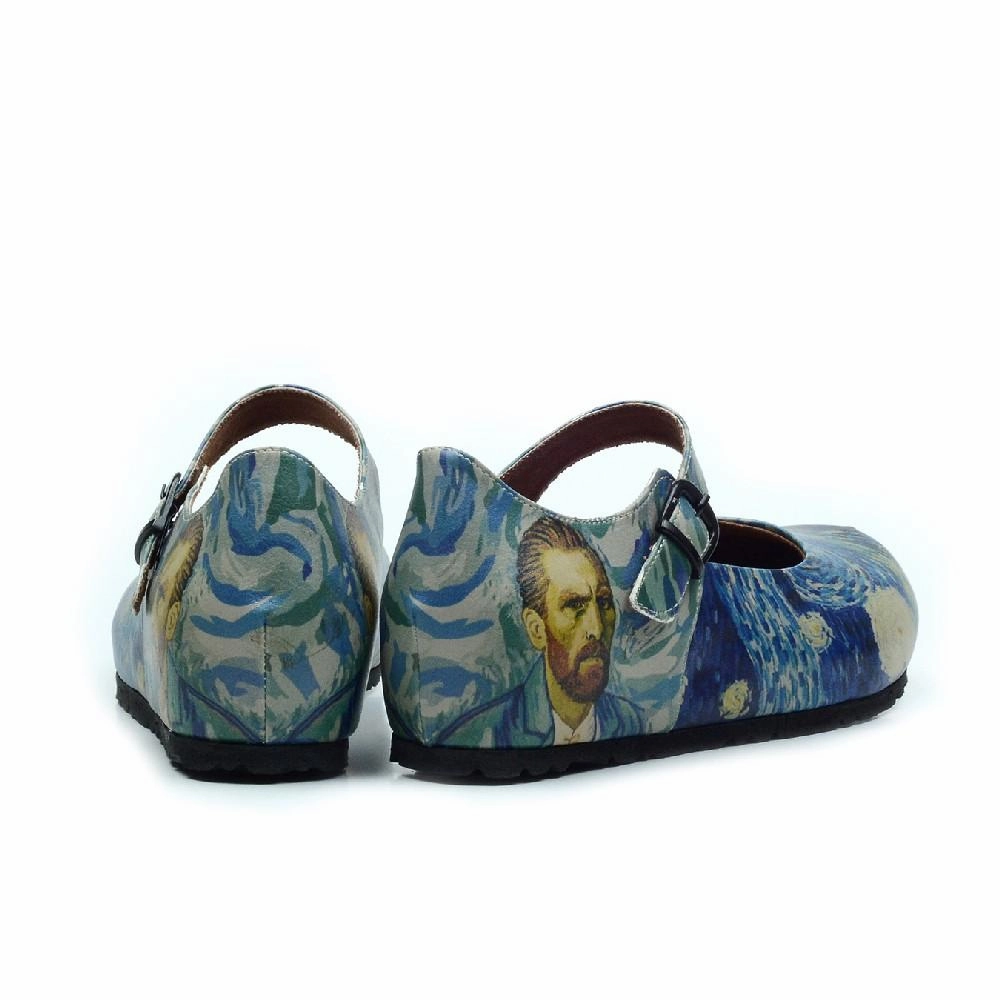 Ballerinas Shoes GBL221 Clean White