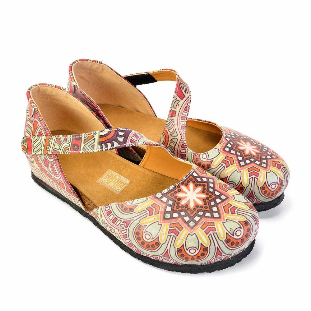 Lace Up Deep Shade Ballerinas Shoes GBL302