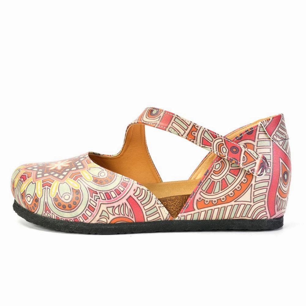 Enhanced grip Desert Path Ballerinas Shoes GBL302