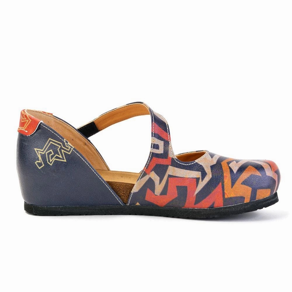 Silver Shine Color Play Ballerinas Shoes GBL304