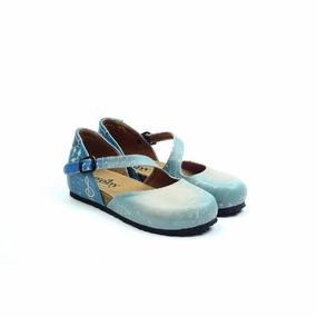 Ballerinas Shoes GBL315 zipper