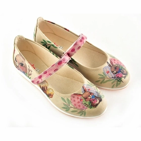 Palm Base Ballerinas Shoes GOB103