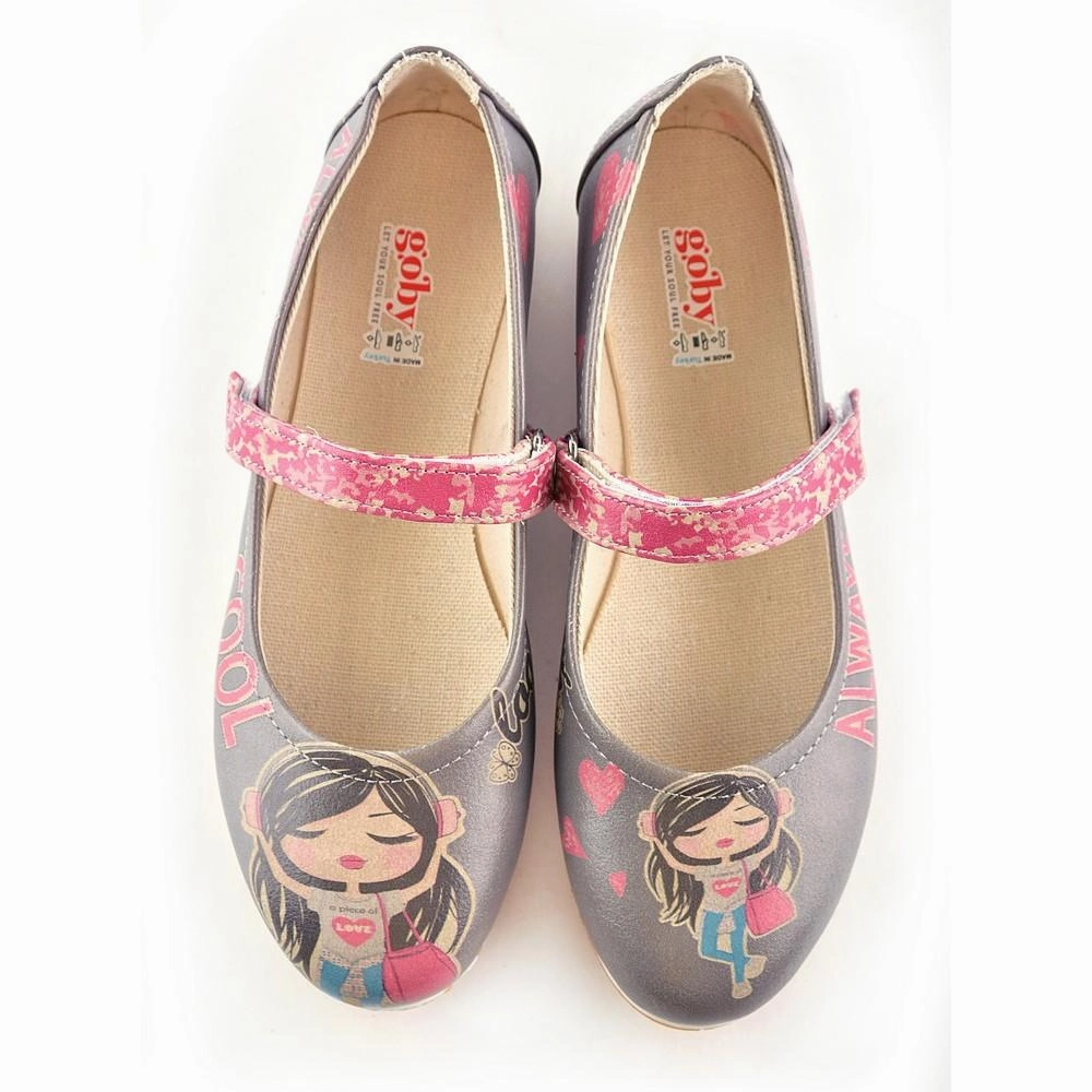Ballerinas Shoes GOB106 Mountain Strong