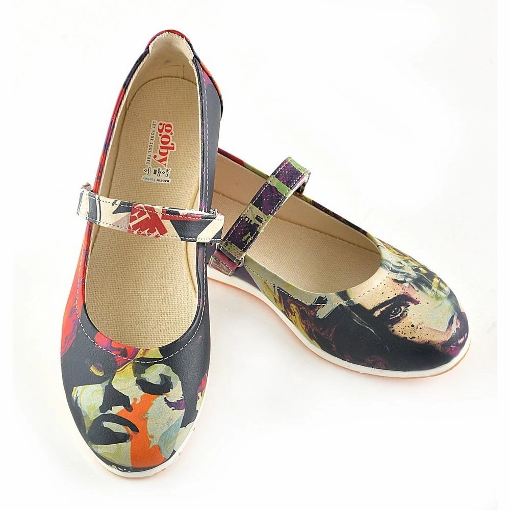 Ballerinas Shoes GOB107 Busy Path
