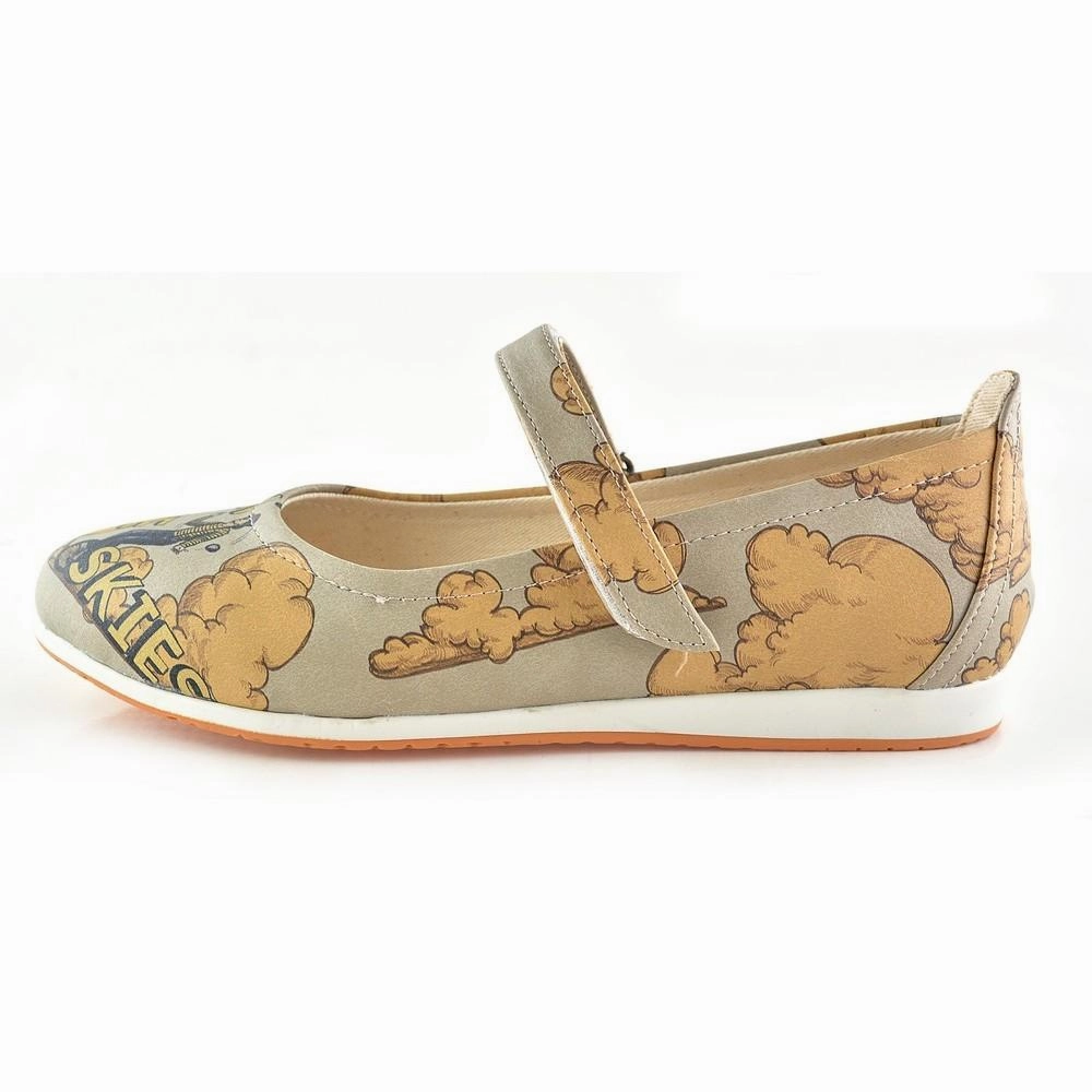 Ballerinas Shoes GOB108 Fashion Glow Street Cool