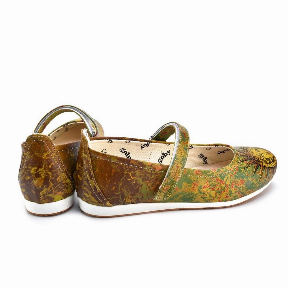 Good Traction Airport Easy Ballerinas Shoes GOB112