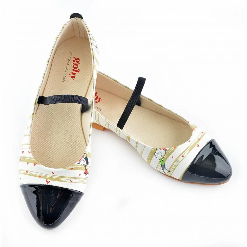 Ballerinas Shoes GRLB102 Wardrobe Base World Walk