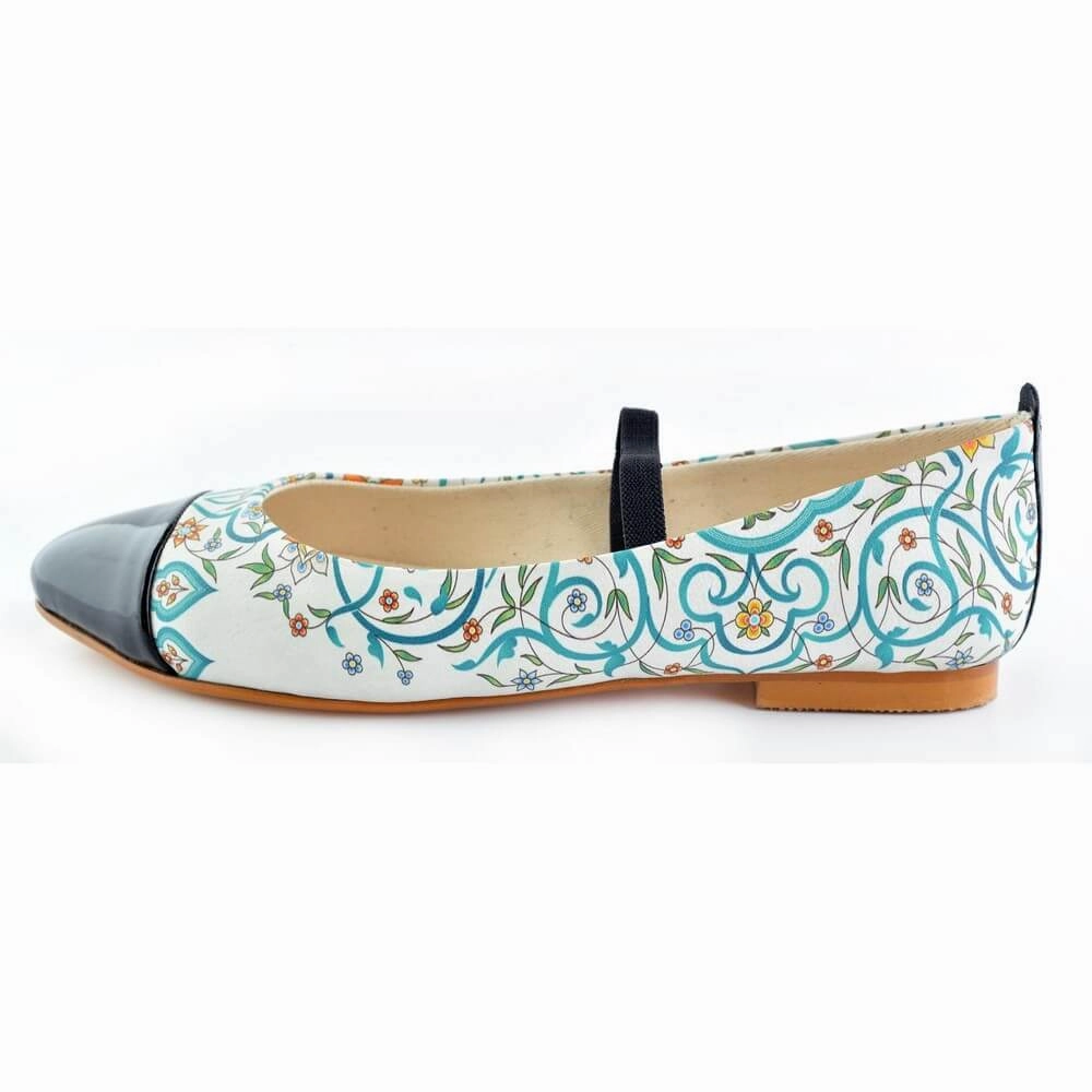 Pair Quick Comfort Wedge Ballerinas Shoes GRLB104