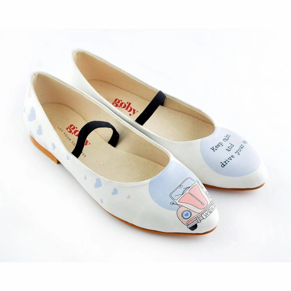 Ballerinas Shoes GRLB107 Harbor Mood Durable Construction