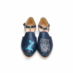 Sturdy Build Comfort Heel Ballerinas Shoes GRYB111