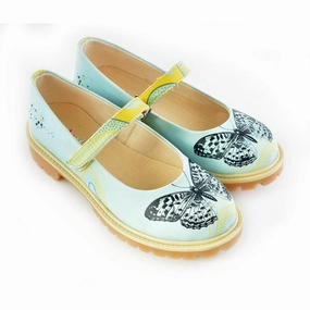 Ballerinas Shoes KTB103 Comfort Heel