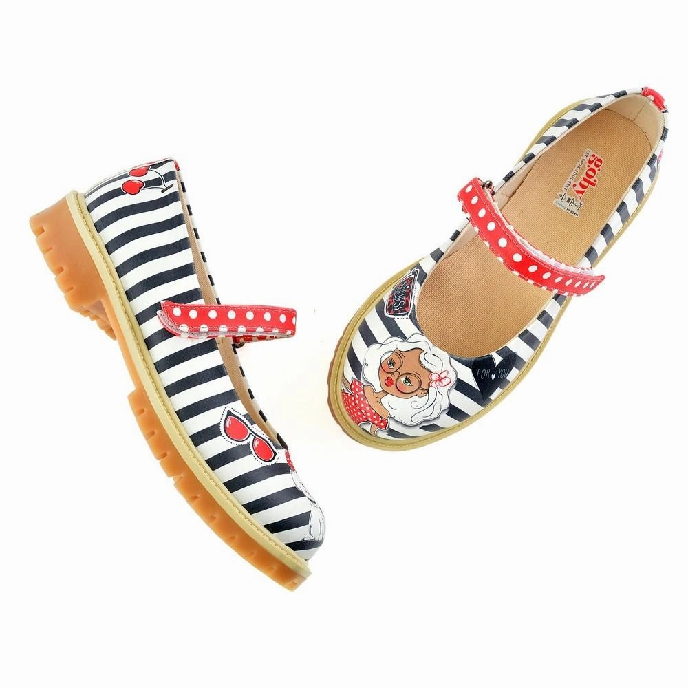 Ballerinas Shoes KTB104 Hot Mood Mesh Upper